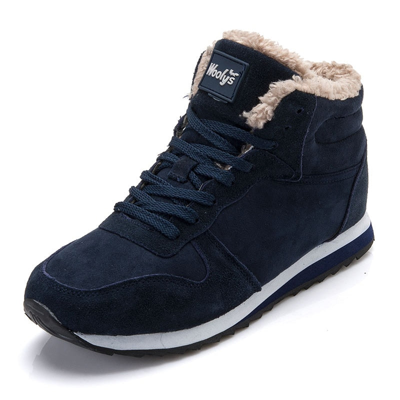 Men Shoes Warm Plush Winter Shoes Winter Sneakers Men Fashion Trainers Chaussure Homme Krasovki Men Casual Shoes Plus Size 35-48