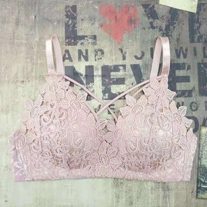 Fashion High Quality Sexy Lace Wireless Bras For Women Lingerie Wire Free Push Up Bra Seamless Breathable Bralette Girl Female