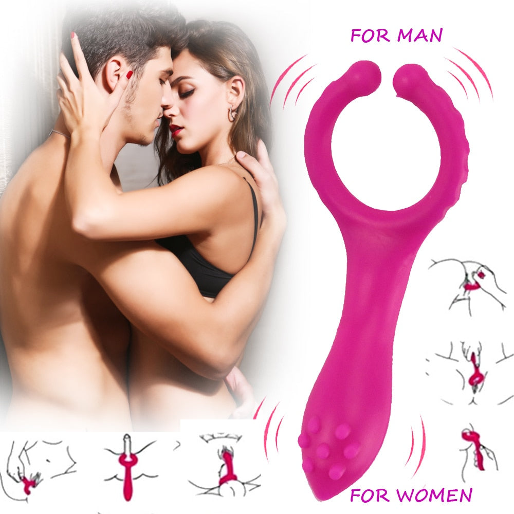 Vagina Clitoris Stimulator G-Spot Massage Clitoris Vibrator Lesbian Orgasm Sex Toy For Women Dildo Nipple Massage Sex Toys