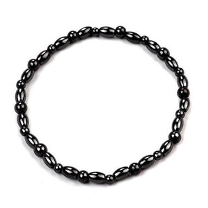 Stimulating Acupoints Therapy Fat Burning Health Care Magnetic Slimming Anklet Bracelet Black Gallstone Weight Loss