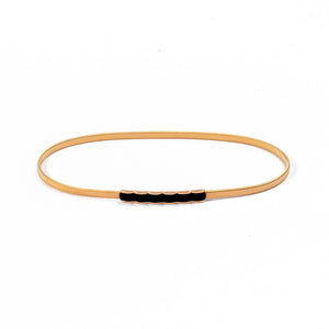 Elegant Women Pearl Belt Waist Belt Elastic Buckle Pearl Chain Belt Female Girls Dress Crystal Strap