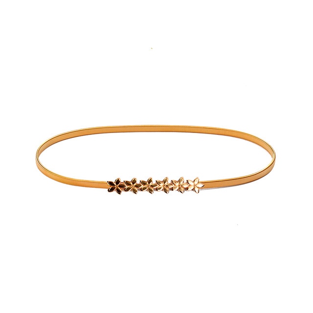 Elegant Women Pearl Belt Waist Belt Elastic Buckle Pearl Chain Belt Female Girls Dress Crystal Strap
