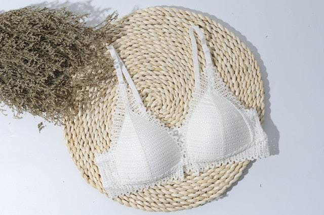 New Fashion Sexy Lace Wireless Bras For Women Lingerie Front Closure Wire Free Push Up Bra Seamless Breathable Backless Bralette
