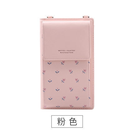 2019 New Women Casual Wallet Brand Cell Phone Wallet Big Card Holders Wallet Handbag Purse Clutch Messenger Shoulder Straps Bag