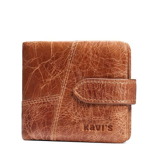 KAVIS Genuine Leather Women Wallet Female Long Clutch Lady Walet Portomonee Rfid Luxury Brand Money Bag Magic Zipper Coin Purse