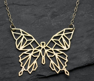SMJEL Stainless Steel Butterfly Necklaces for Women Cute Animal Pendants Choker Girls Kids Fashion Jewelry Gift boucle d'oreille
