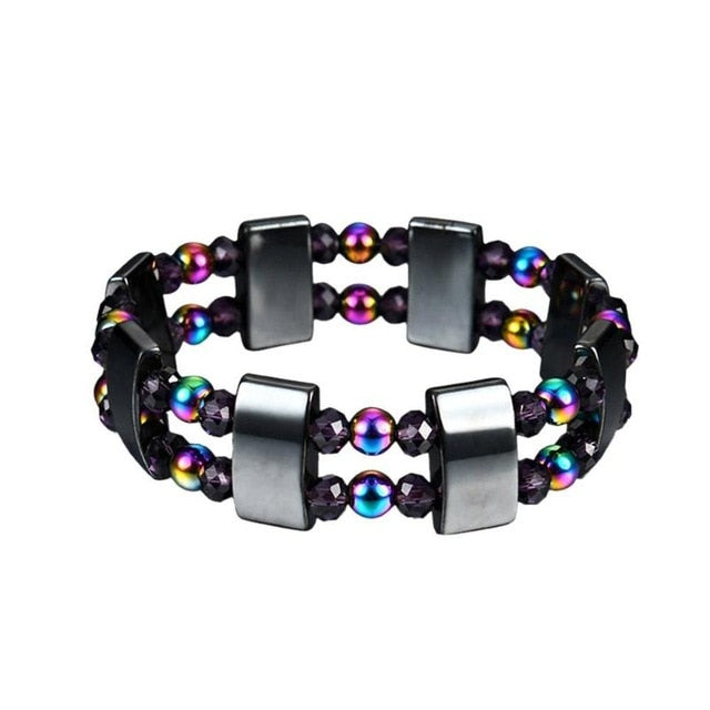 Magnetic Slimming Anklet Bracelet Black Gallstone Weight Loss Stimulating Acupoints Therapy Fat Burning Health Care