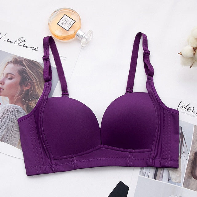 Women Sexy Bras Push Up Bralette Seamless Lingerie Thin Cup Sleeping Bra Plus Size Brassiere Fashion Intimates Underwear #F