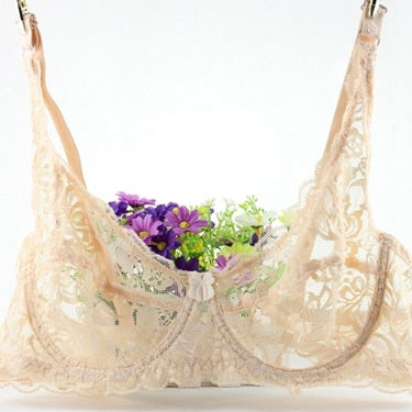 New Sexy Lace Bralette Bra Women Underwear Push Up Bra Untra-thin Comfortable Breathable Brassiere Plus Size Women Lingerie bh