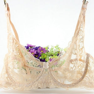 New Sexy Lace Bralette Bra Women Underwear Push Up Bra Untra-thin Comfortable Breathable Brassiere Plus Size Women Lingerie bh