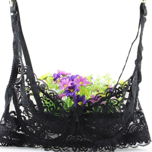 New Sexy Lace Bralette Bra Women Underwear Push Up Bra Untra-thin Comfortable Breathable Brassiere Plus Size Women Lingerie bh