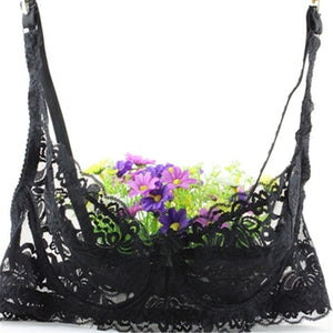 New Sexy Lace Bralette Bra Women Underwear Push Up Bra Untra-thin Comfortable Breathable Brassiere Plus Size Women Lingerie bh