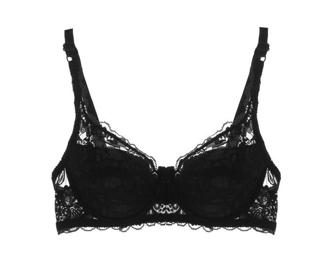 New Sexy Lace Bralette Bra Women Underwear Push Up Bra Untra-thin Comfortable Breathable Brassiere Plus Size Women Lingerie bh