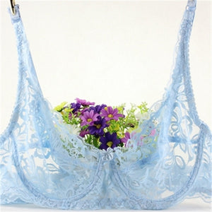 New Sexy Lace Bralette Bra Women Underwear Push Up Bra Untra-thin Comfortable Breathable Brassiere Plus Size Women Lingerie bh