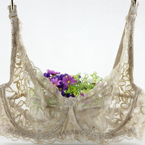 New Sexy Lace Bralette Bra Women Underwear Push Up Bra Untra-thin Comfortable Breathable Brassiere Plus Size Women Lingerie bh