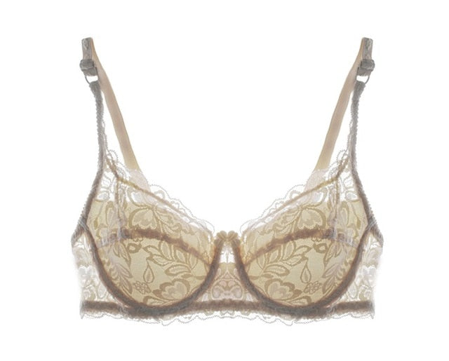 New Sexy Lace Bralette Bra Women Underwear Push Up Bra Untra-thin Comfortable Breathable Brassiere Plus Size Women Lingerie bh