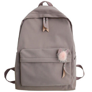 Female Vintage Cute Backpack Women School Bag Girl Waterproof Nylon Kawaii Backpack Ladies Luxury Student Bags Book Harajuku New