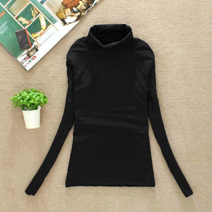 BACHASH 2020 High Quality Fashion Spring Autumn Winter Sweater Women Wool Turtleneck Pullovers Fashion Women's Solid Sweaters
