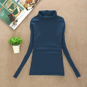 BACHASH 2020 High Quality Fashion Spring Autumn Winter Sweater Women Wool Turtleneck Pullovers Fashion Women's Solid Sweaters