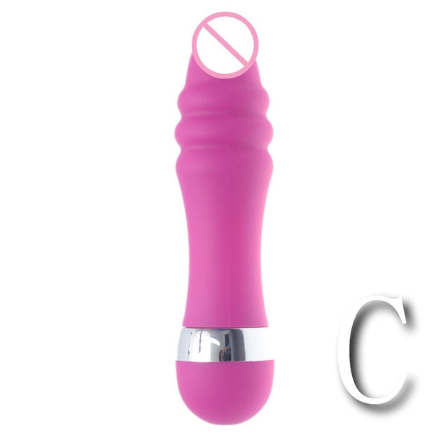 Women Silicone Vibrator Realistic Dildo Mini Vibrator Erotic G Spot Magic Wand Anal Beads Vibrators Lesbian Masturbator Sex Toys