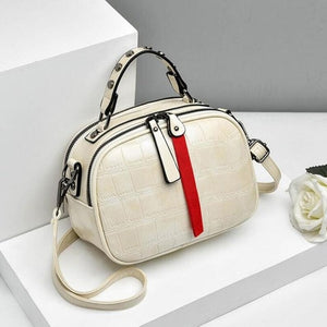 Mini PU Leather Crossbody Bags For Women 2020 Hair ball Shoulder Messenger Bag Ladies Small Rivet Handbags Travel Hand Bag