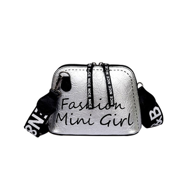 Luxury Handbags Women Bags Designer Hand Bags For Women 2020 Letter Print Strap Shell Shoulder Bags Zipper Designer Party Clutch
