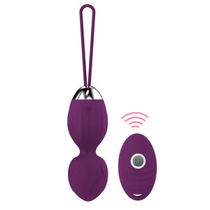 10 Speed Vibrator Kegel Balls Ben wa ball G Spot Vibrator Wireless Remote Control Vaginal tighten Exercise sex toys for Women