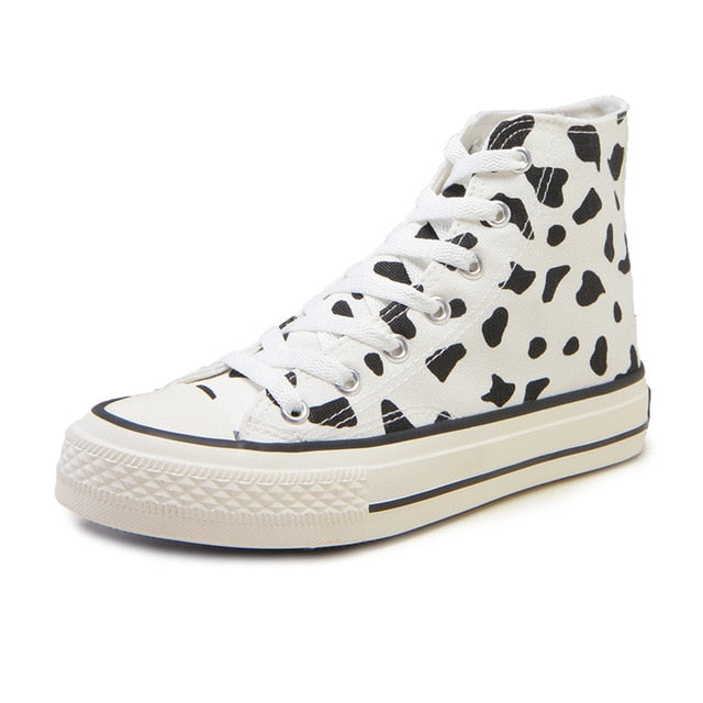 Women's canvas shoes sneakers women shoes street wild high-top walking shoes girl women casual shoes women canvas shoes women