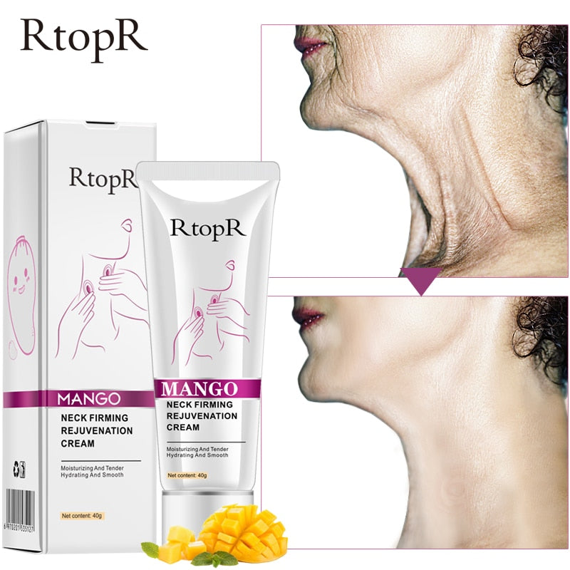Neck Firming Rejuvenation Cream Anti-wrinkle Firming Skin Whitening Moisturizing Neck Serum Mild Peeling Beauty Neck Care TSLM1