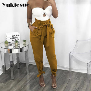 High waist pants camouflage loose joggers women army harem camo pants streetwear punk black cargo pants women capris trousers