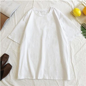 GCAROL Spring Fall Oversize Women T-shirt Candy Streetwear Casual Shirt  Perfect Basics Tops Render Unlined Upper Garment
