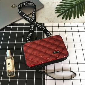Luxury Box Shape Hand Bags ABS plastic Women Shoulder Bags fashion Designer Clutch Bag female Mini Shoulder Messenger Bag case