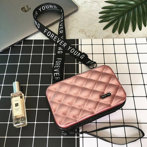 Luxury Box Shape Hand Bags ABS plastic Women Shoulder Bags fashion Designer Clutch Bag female Mini Shoulder Messenger Bag case