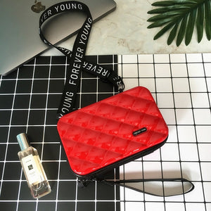 Luxury Box Shape Hand Bags ABS plastic Women Shoulder Bags fashion Designer Clutch Bag female Mini Shoulder Messenger Bag case
