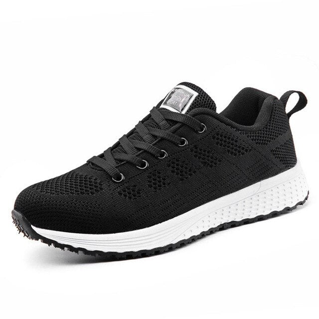 Women Casual Shoes Fashion  White Vulcanized Shoes Breathable Walking Mesh Sneakers Women Shoes Chunky Sneakers Tenis Feminino