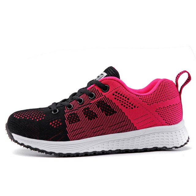 Women Casual Shoes Fashion  White Vulcanized Shoes Breathable Walking Mesh Sneakers Women Shoes Chunky Sneakers Tenis Feminino