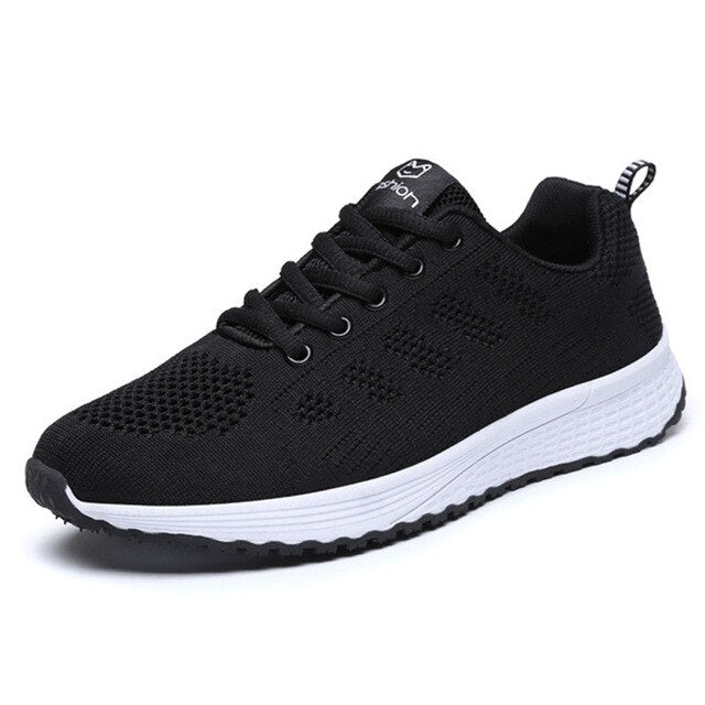 Women Casual Shoes Fashion  White Vulcanized Shoes Breathable Walking Mesh Sneakers Women Shoes Chunky Sneakers Tenis Feminino