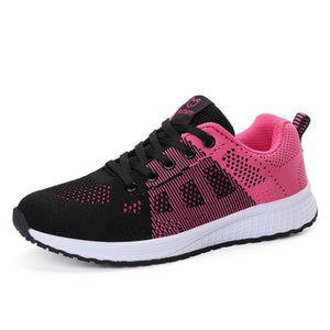 Women Casual Shoes Fashion  White Vulcanized Shoes Breathable Walking Mesh Sneakers Women Shoes Chunky Sneakers Tenis Feminino