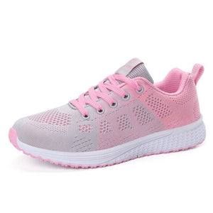 Women Casual Shoes Fashion  White Vulcanized Shoes Breathable Walking Mesh Sneakers Women Shoes Chunky Sneakers Tenis Feminino