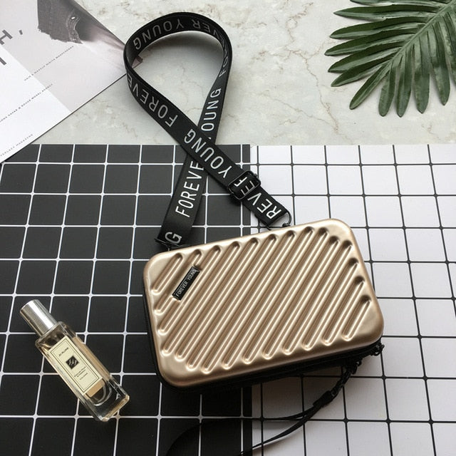 Luxury Hand Bags for Women 2020 New Suitcase Shape Totes Women Famous Brand Clutch Bag Mini Box Bag Fashion Mini Luggage Bag