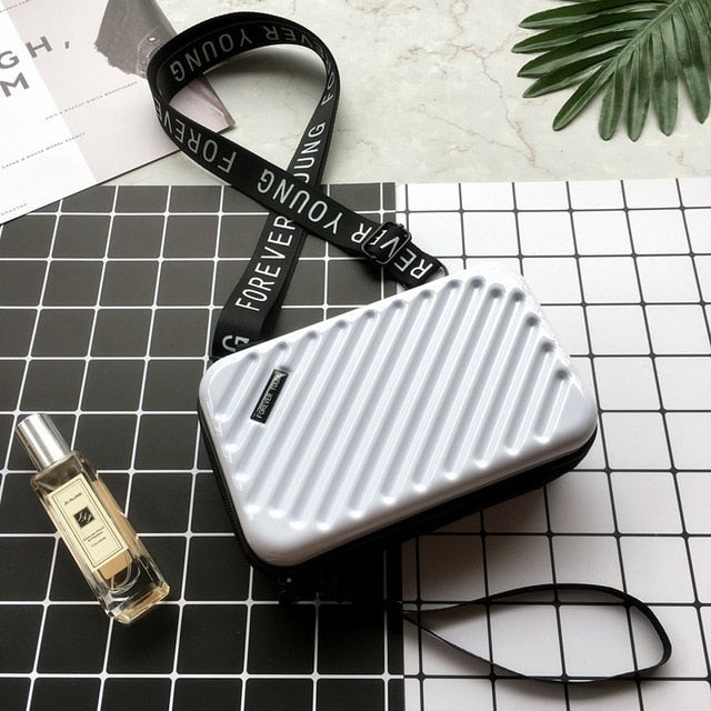 Luxury Hand Bags for Women 2020 New Suitcase Shape Totes Women Famous Brand Clutch Bag Mini Box Bag Fashion Mini Luggage Bag