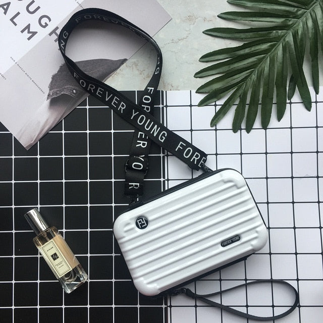 Luxury Hand Bags for Women 2020 New Suitcase Shape Totes Women Famous Brand Clutch Bag Mini Box Bag Fashion Mini Luggage Bag