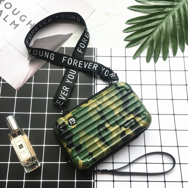 Luxury Hand Bags for Women 2020 New Suitcase Shape Totes Women Famous Brand Clutch Bag Mini Box Bag Fashion Mini Luggage Bag