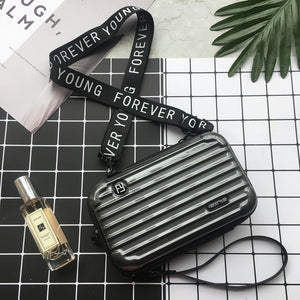 Luxury Hand Bags for Women 2020 New Suitcase Shape Totes Women Famous Brand Clutch Bag Mini Box Bag Fashion Mini Luggage Bag