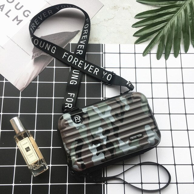 Luxury Hand Bags for Women 2020 New Suitcase Shape Totes Women Famous Brand Clutch Bag Mini Box Bag Fashion Mini Luggage Bag