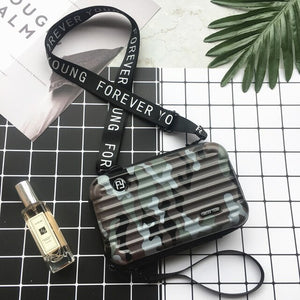Luxury Hand Bags for Women 2020 New Suitcase Shape Totes Women Famous Brand Clutch Bag Mini Box Bag Fashion Mini Luggage Bag