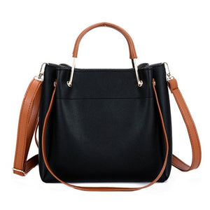 Simple Bucket Bag Women Leisure Single Shoulder Bags for Female Top-Handle Hand Totes High Quality Crossbody Bags Pack Purse