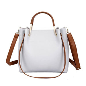 Simple Bucket Bag Women Leisure Single Shoulder Bags for Female Top-Handle Hand Totes High Quality Crossbody Bags Pack Purse