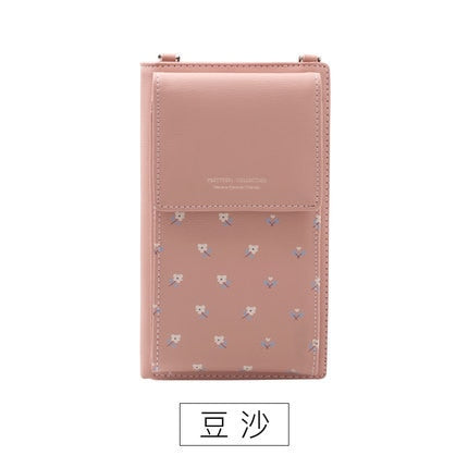 2019 New Women Casual Wallet Brand Cell Phone Wallet Big Card Holders Wallet Handbag Purse Clutch Messenger Shoulder Straps Bag