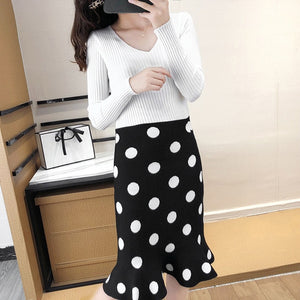 BEFORW Autumn Sweater Women Casual Slim V-Neck Bottoming Sweaters Solid Color Winter Basic Tops Wild Long Sleeve Pullover Top